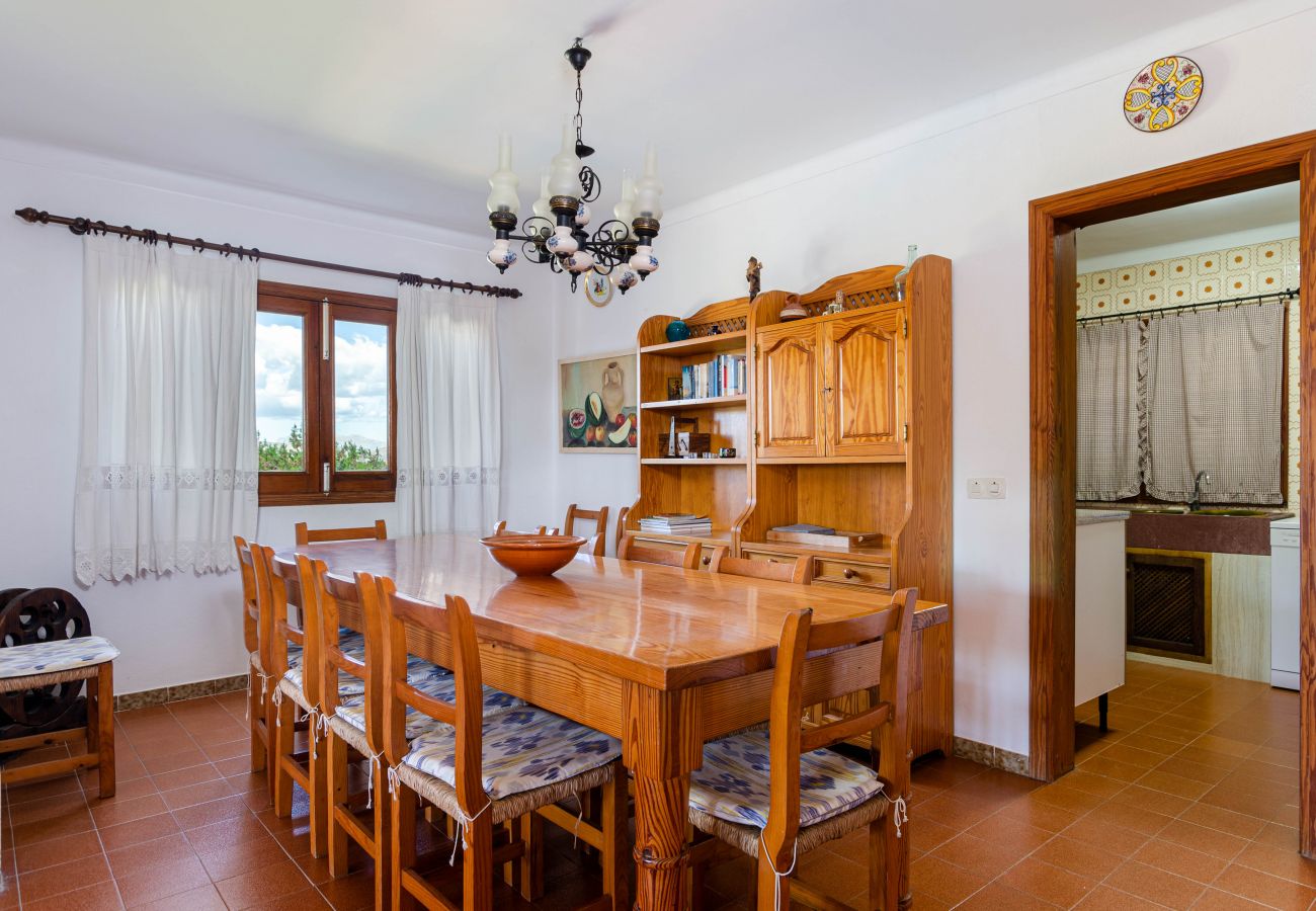 Country house in Ca´n Picafort -  YourHouse Ca Na Teulera, villa with private pool, 3 km from the beach