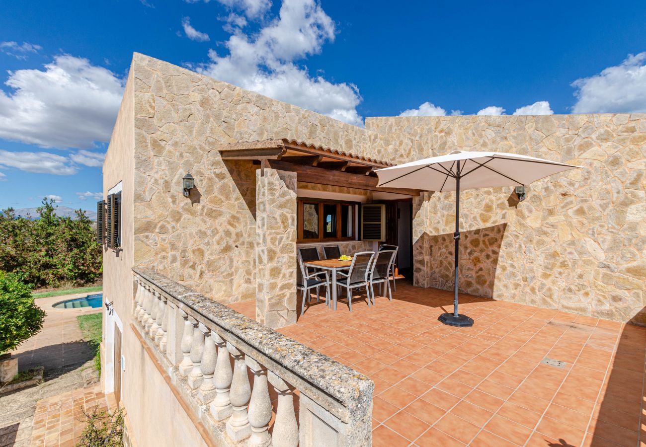 Country house in Ca´n Picafort -  YourHouse Ca Na Teulera, villa with private pool, 3 km from the beach