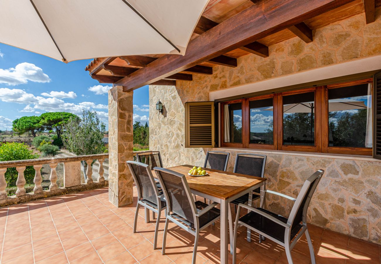 Country house in Ca´n Picafort -  YourHouse Ca Na Teulera, villa with private pool, 3 km from the beach