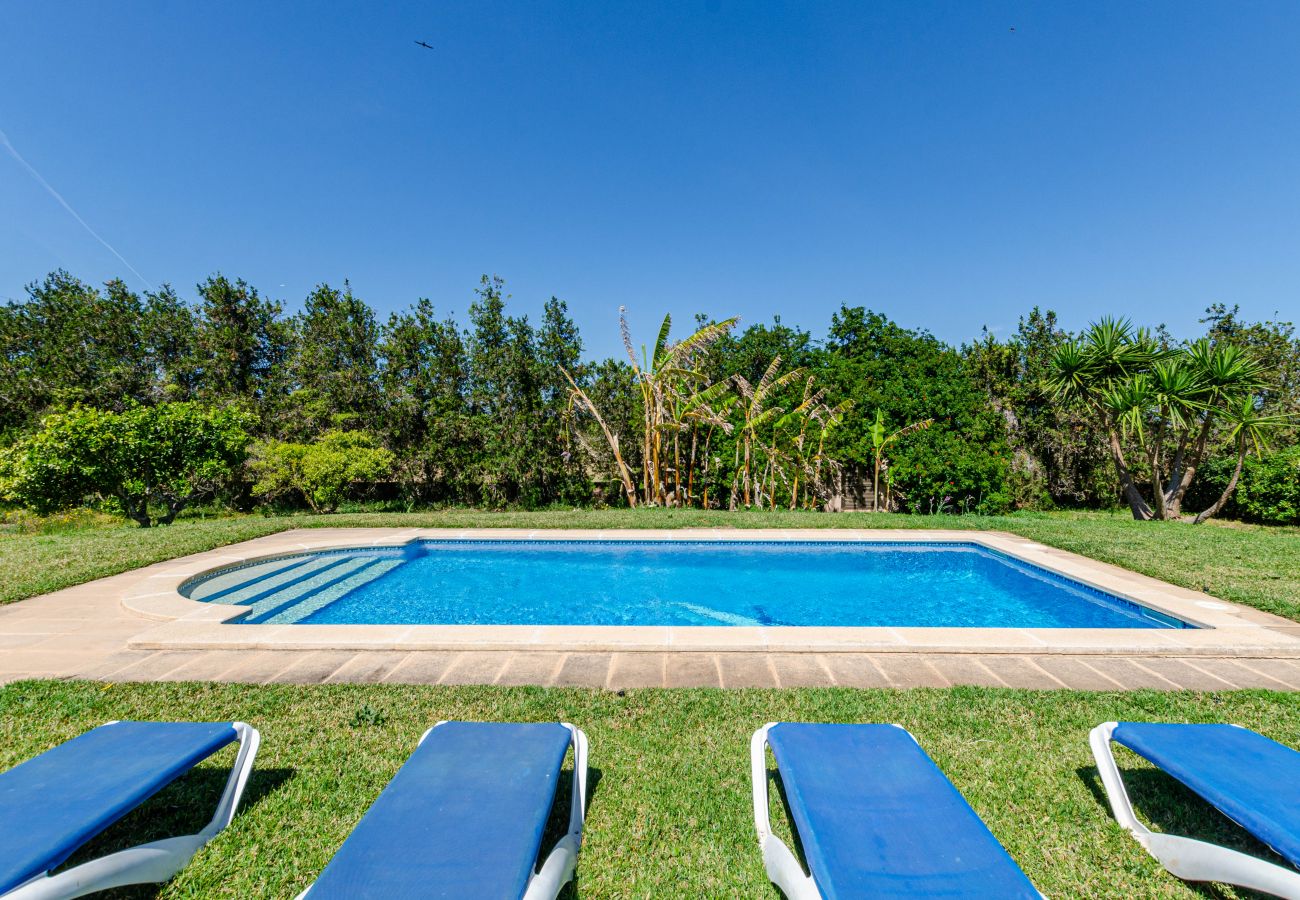 Country house in Ca´n Picafort -  YourHouse Ca Na Teulera, villa with private pool, 3 km from the beach