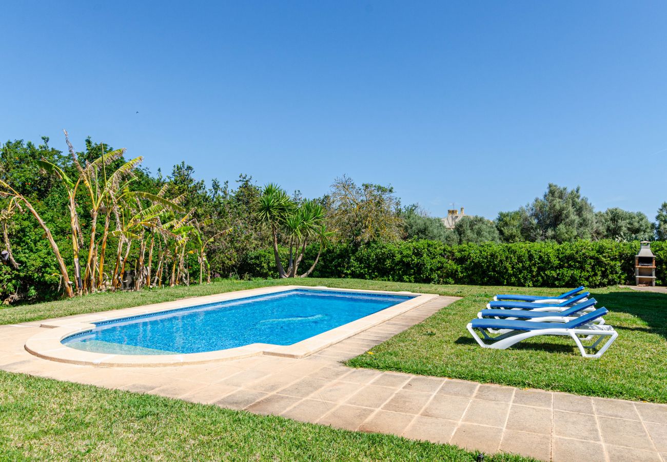 Country house in Ca´n Picafort -  YourHouse Ca Na Teulera, villa with private pool, 3 km from the beach