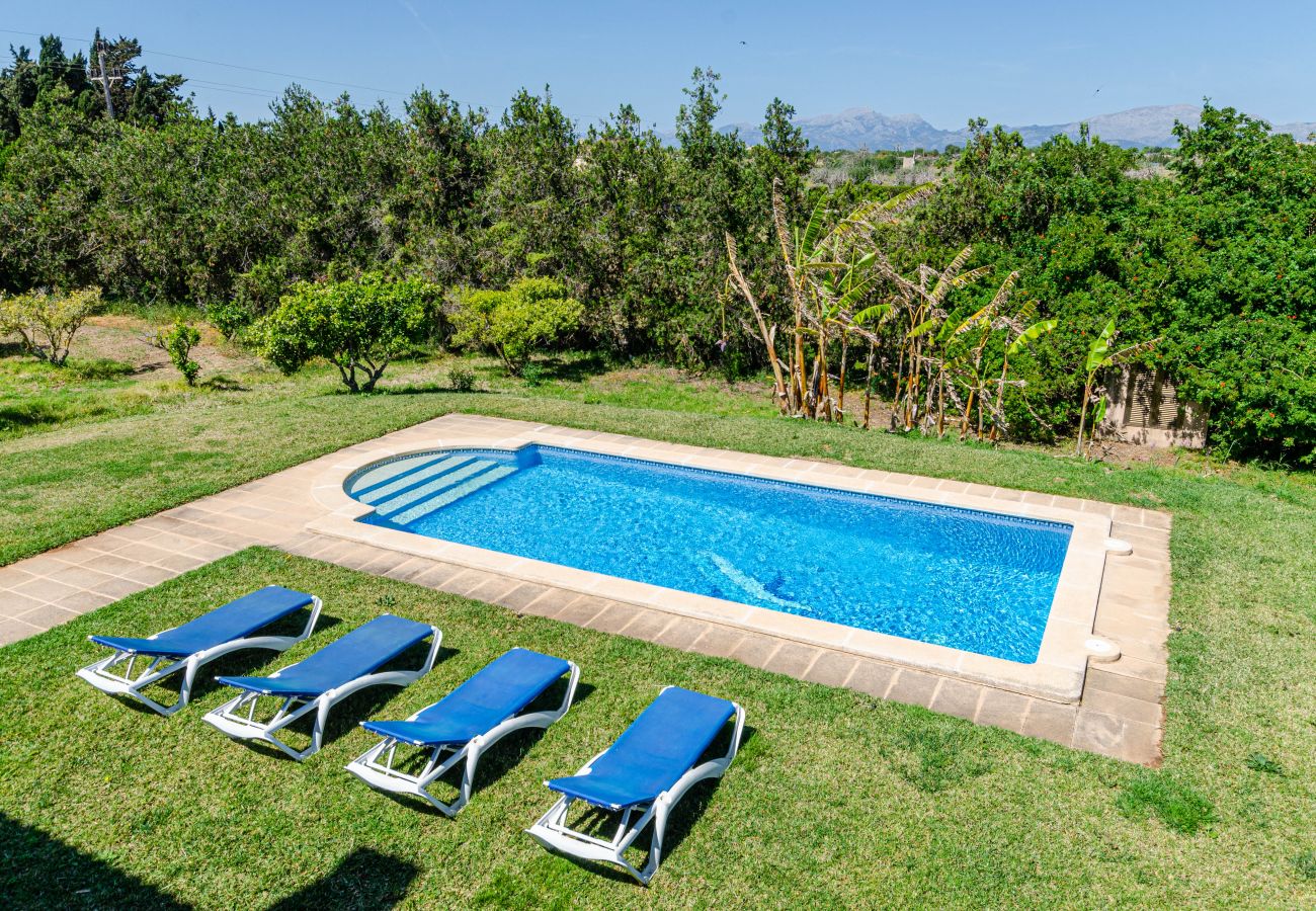 Country house in Ca´n Picafort -  YourHouse Ca Na Teulera, villa with private pool, 3 km from the beach