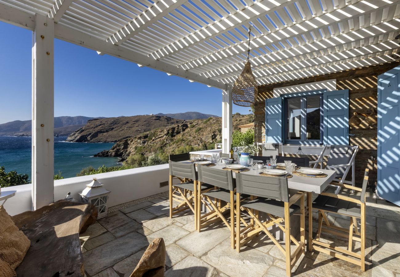 Villa in Andros - Seaside luxury villa 