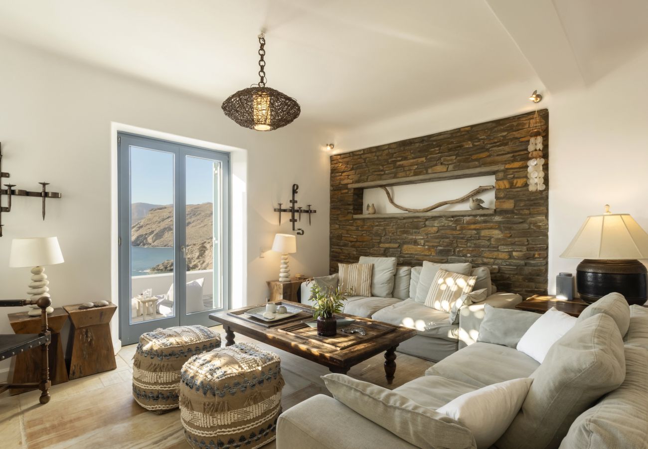 Villa in Andros - Seaside luxury villa 