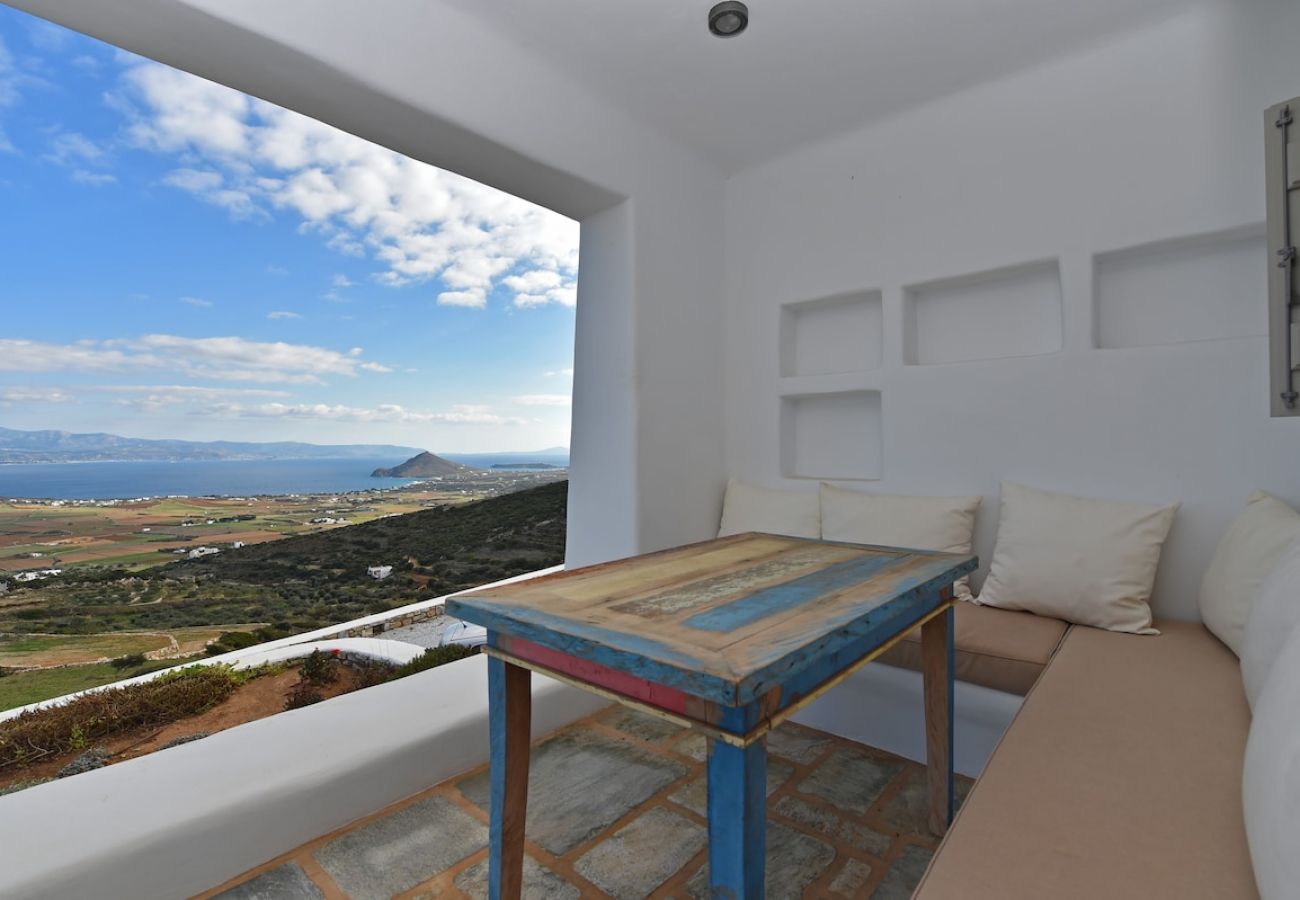 Villa in Naousa - Panoramic three villa complex with helipad 