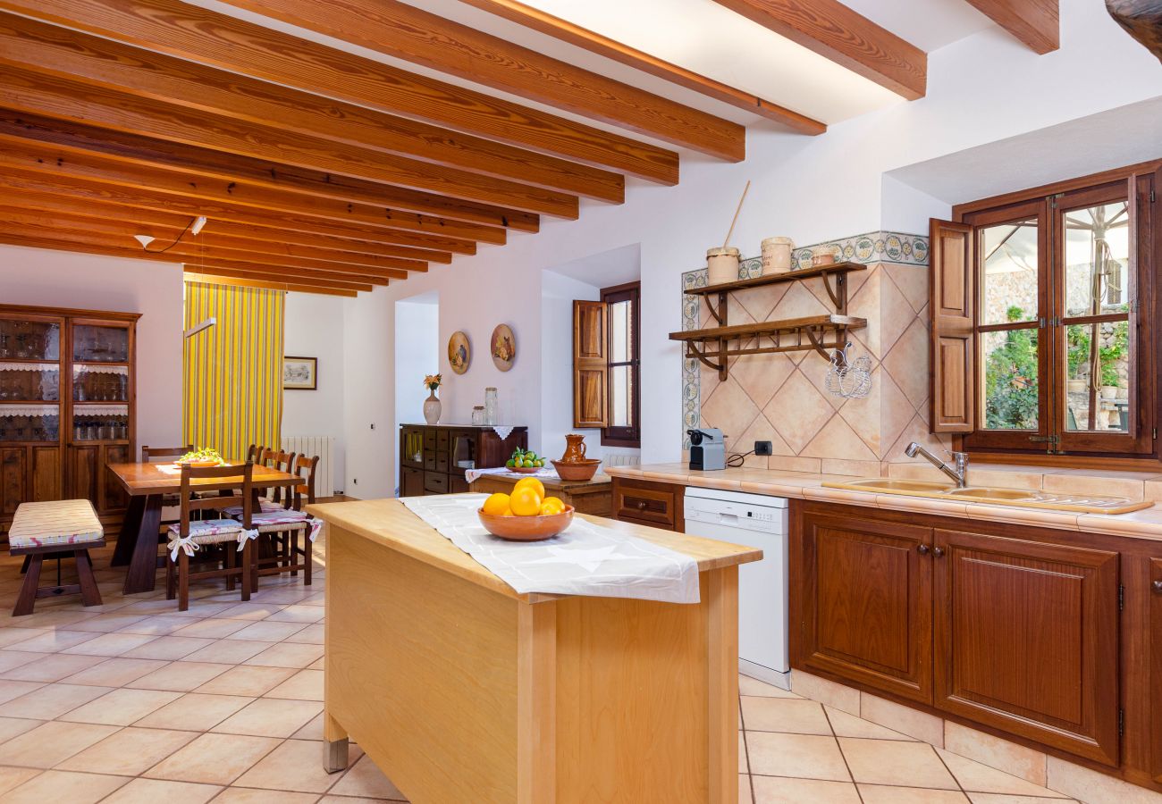 Villa in Campanet - Quiet villa with private pool and barbecue area, YourHouse Mata Grossa