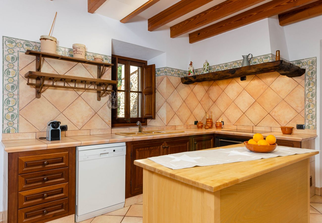 Villa in Campanet - Quiet villa with private pool and barbecue area, YourHouse Mata Grossa