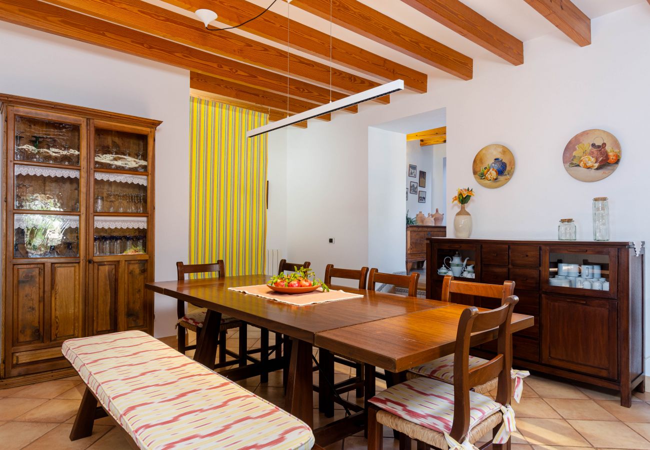 Villa in Campanet - Quiet villa with private pool and barbecue area, YourHouse Mata Grossa