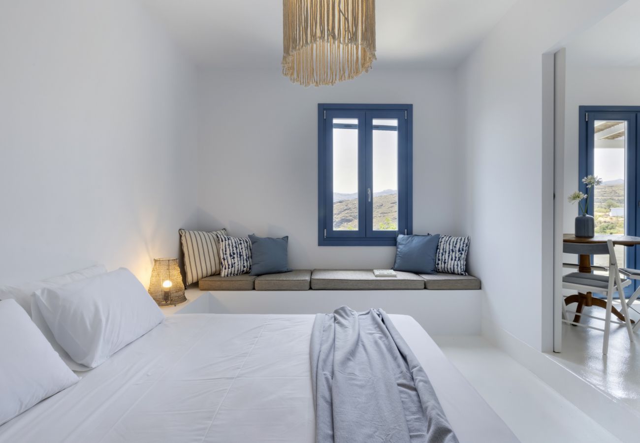 Villa in Andros - The White House by the beach