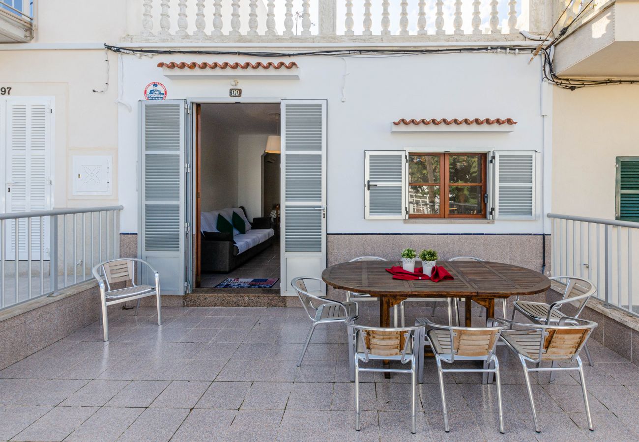 House in Can Picafort - Lovely house with terrace and air conditioning, YourHouse Solivellas