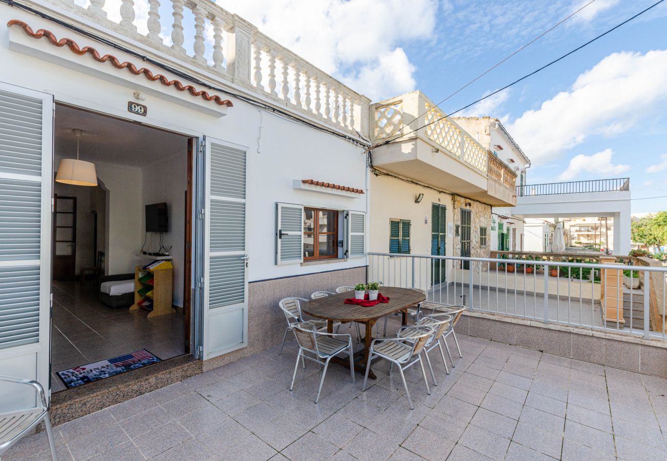 House in Can Picafort - Lovely house with terrace and air conditioning, YourHouse Solivellas