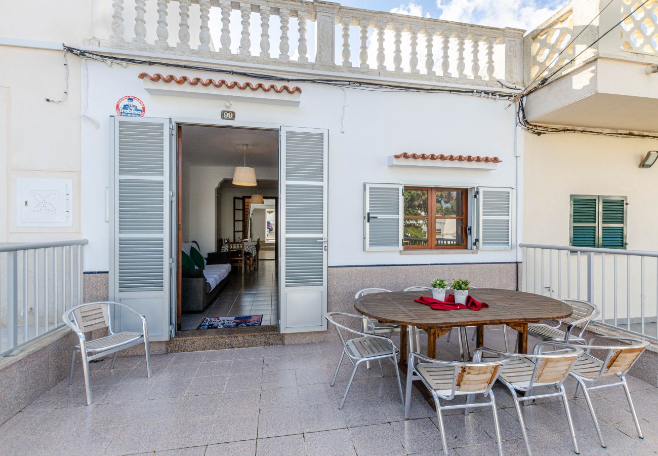 House in Can Picafort - Lovely house with terrace and air conditioning, YourHouse Solivellas