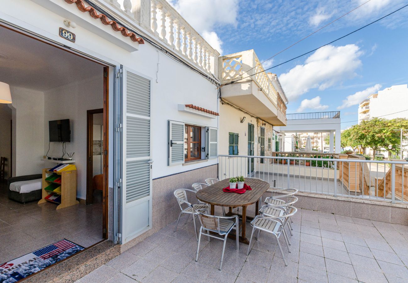 House in Can Picafort - Lovely house with terrace and air conditioning, YourHouse Solivellas
