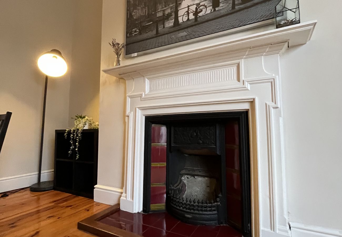 Apartment in Dublin - Leafy Leeson Street Georgian Flat