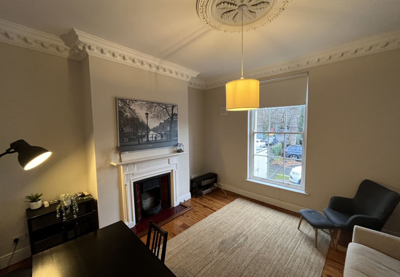 Apartment in Dublin - Leafy Leeson Street Georgian Flat