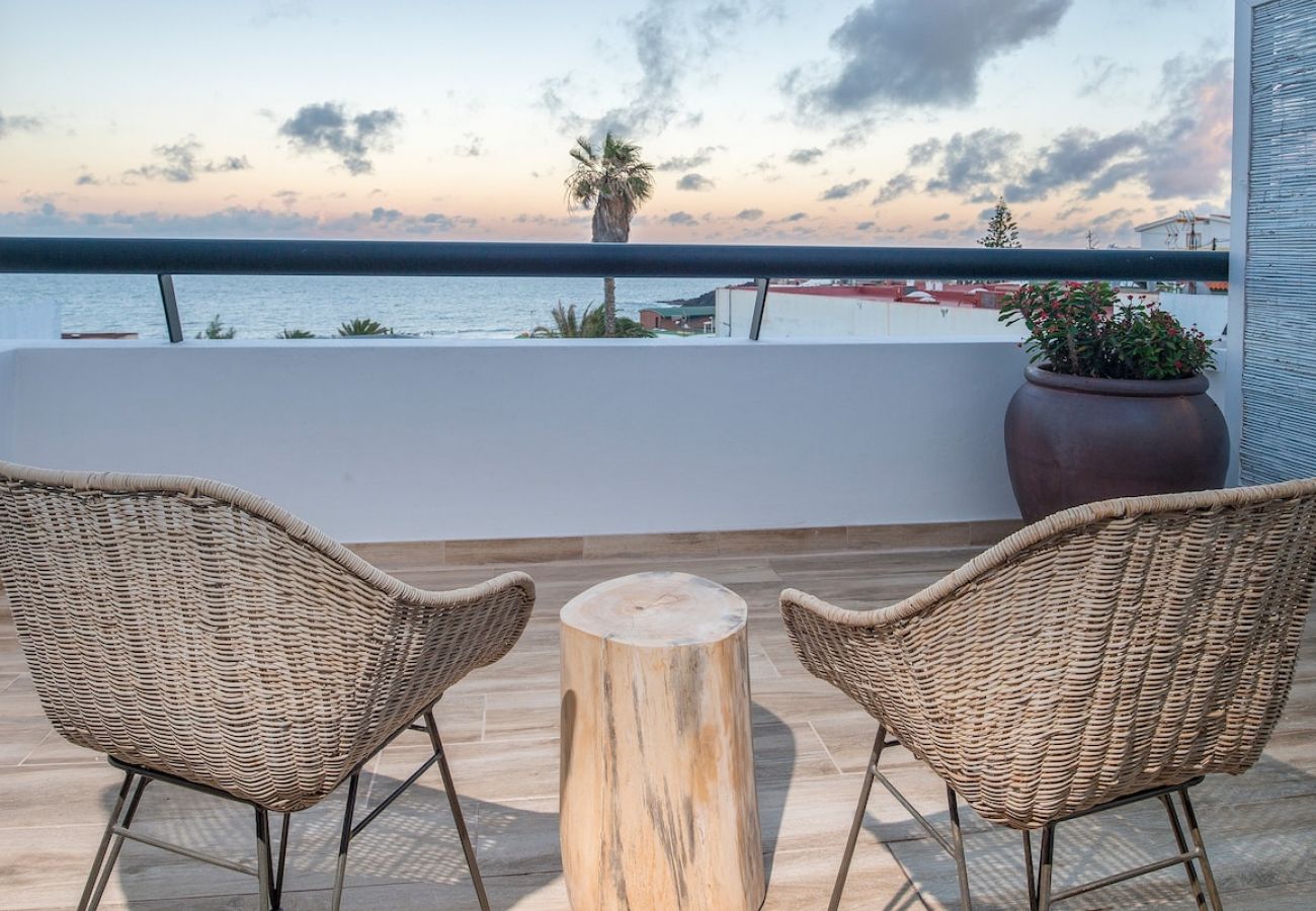 Studio in Telde - Casa Edem I with private terrace and sea view