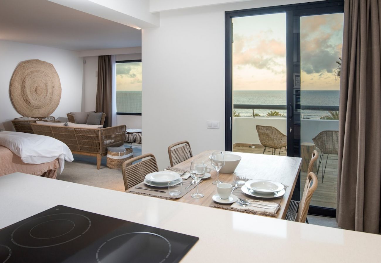 Studio in Telde - Casa Edem I with private terrace and sea view