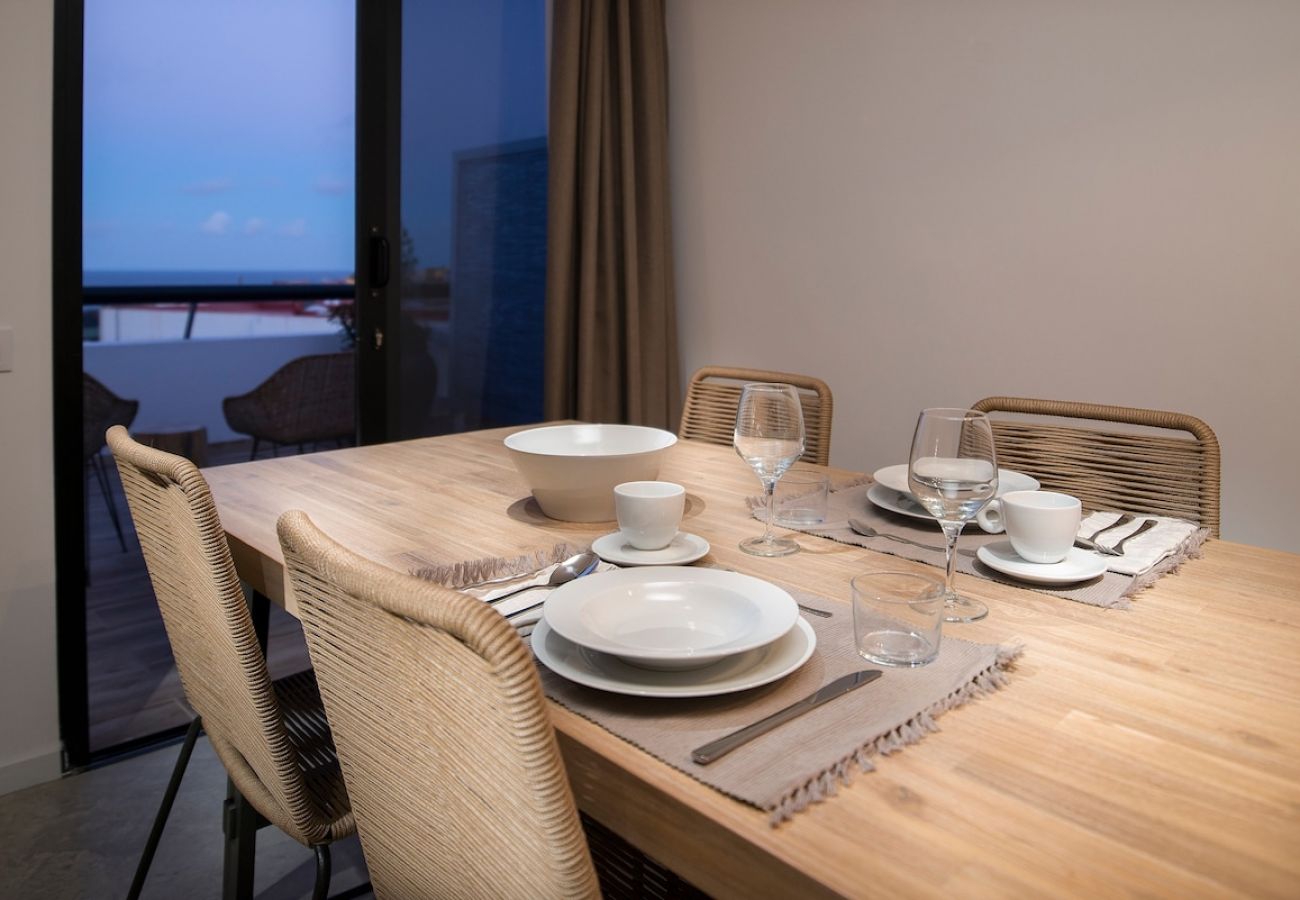 Studio in Telde - Casa Edem I with private terrace and sea view