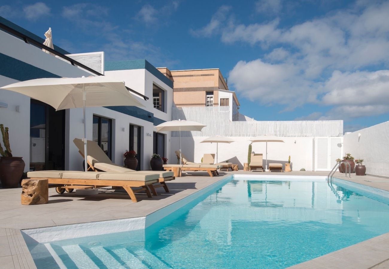 Studio in Telde - Casa Edem II with private terrace and sea view