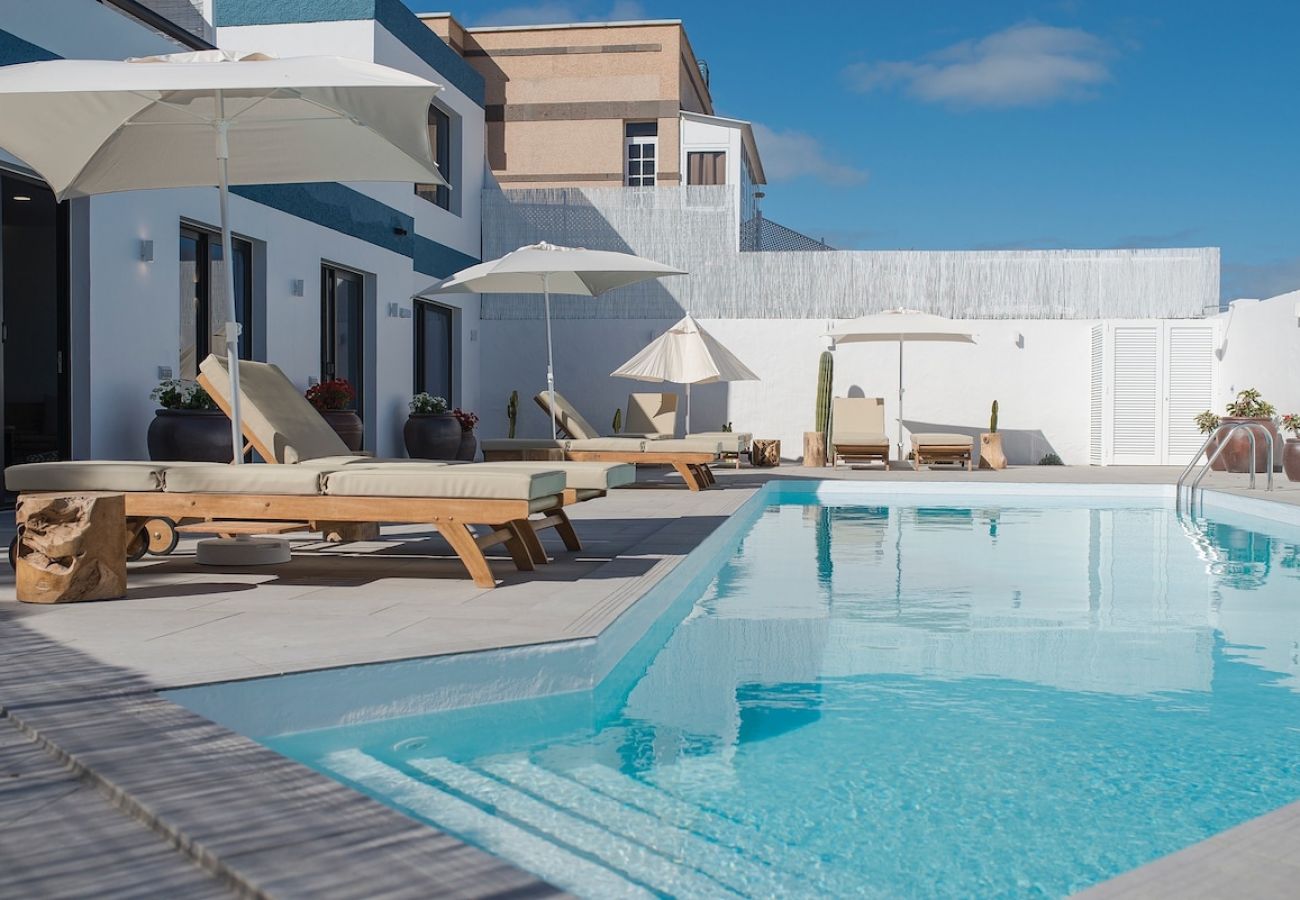 Studio in Telde - Casa Edem II with private terrace and sea view