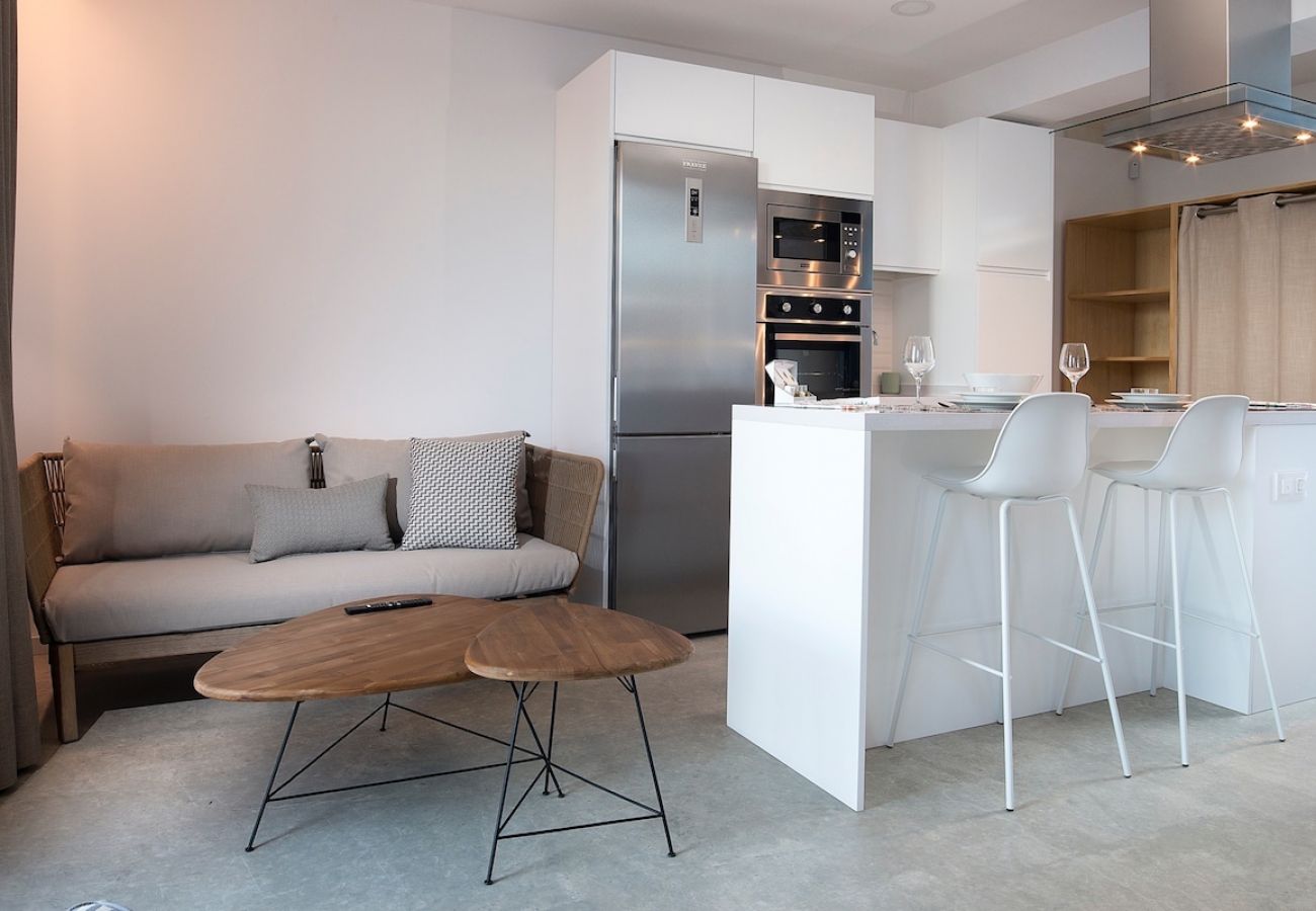 Studio in Telde - Casa Edem II with private terrace and sea view