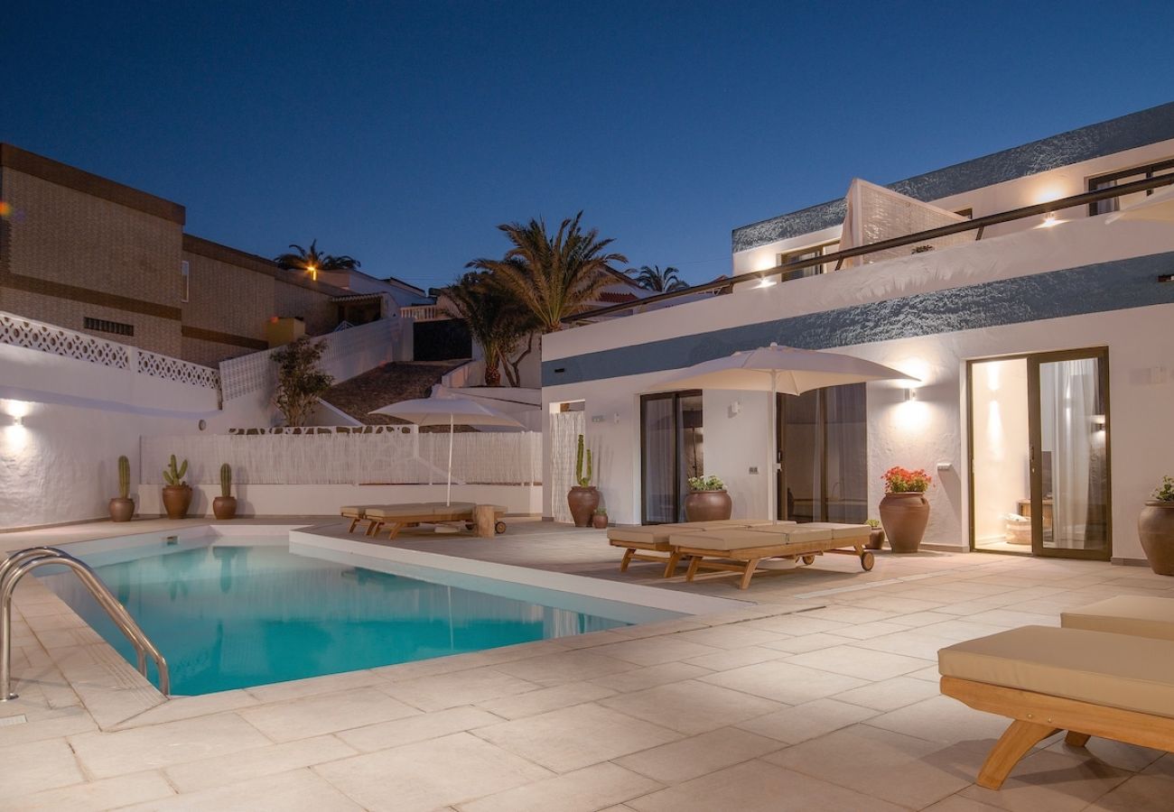 Studio in Telde - Casa Edem II with private terrace and sea view