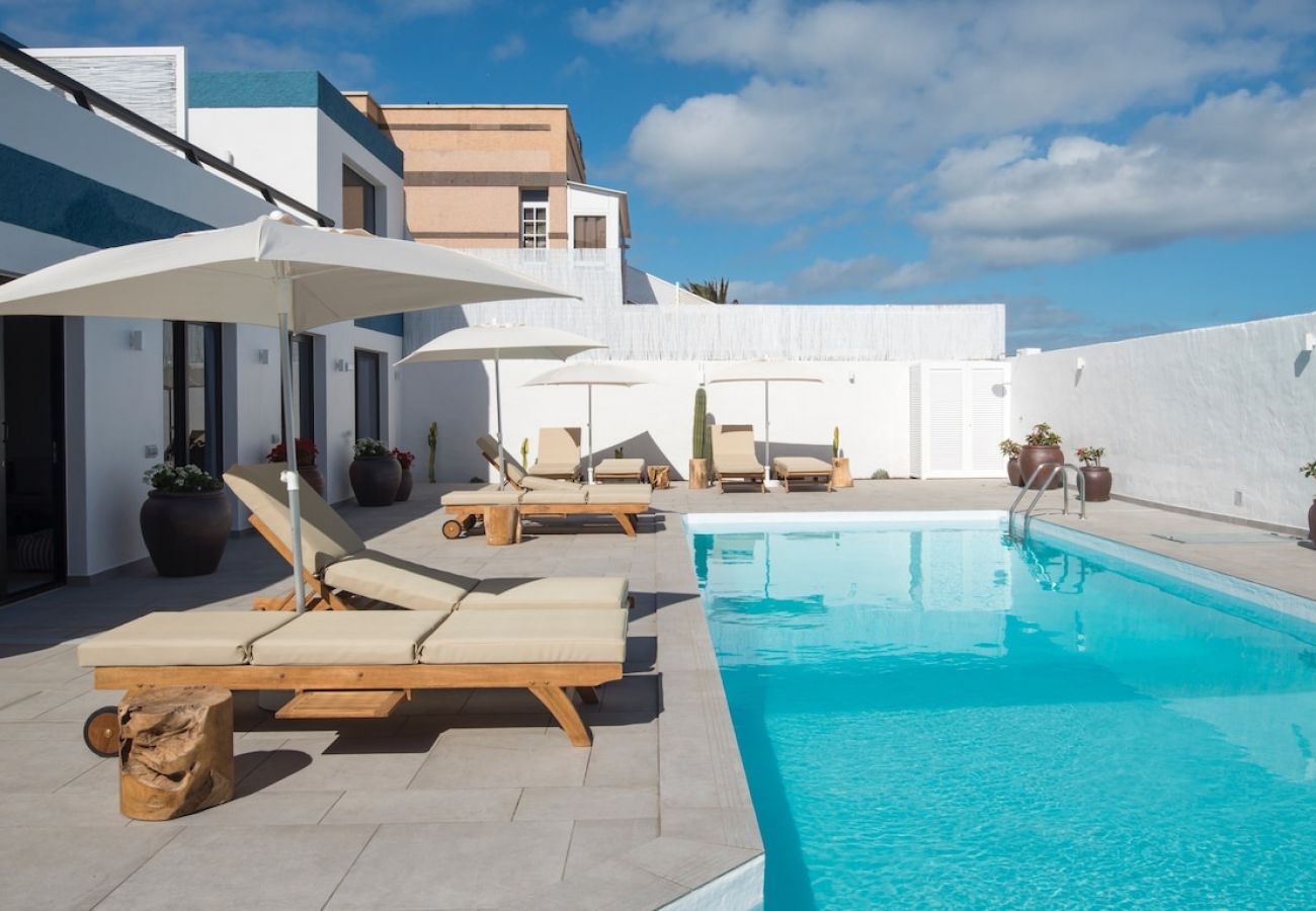 Studio in Telde - Casa Edem II with private terrace and sea view
