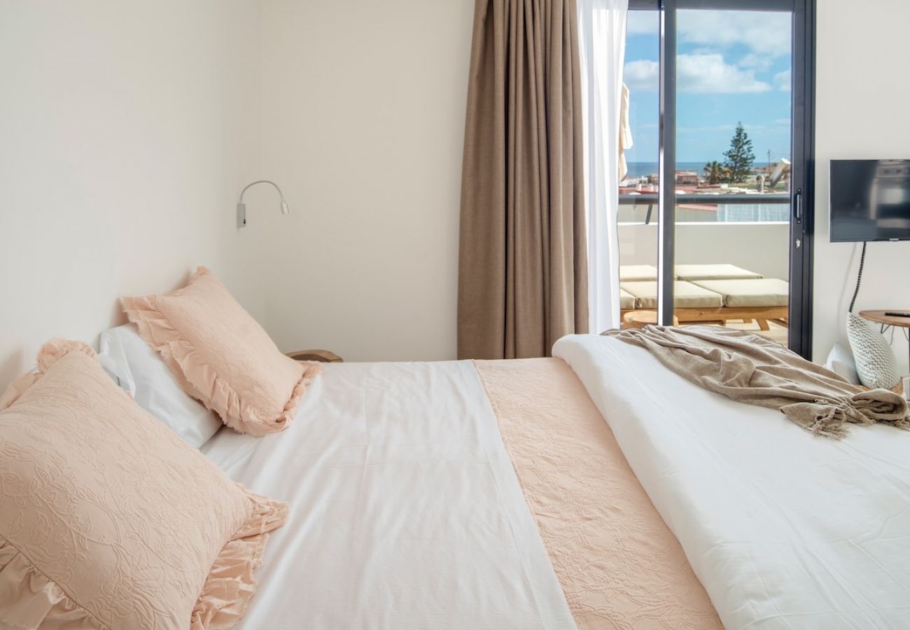 Studio in Telde - Casa Edem II with private terrace and sea view