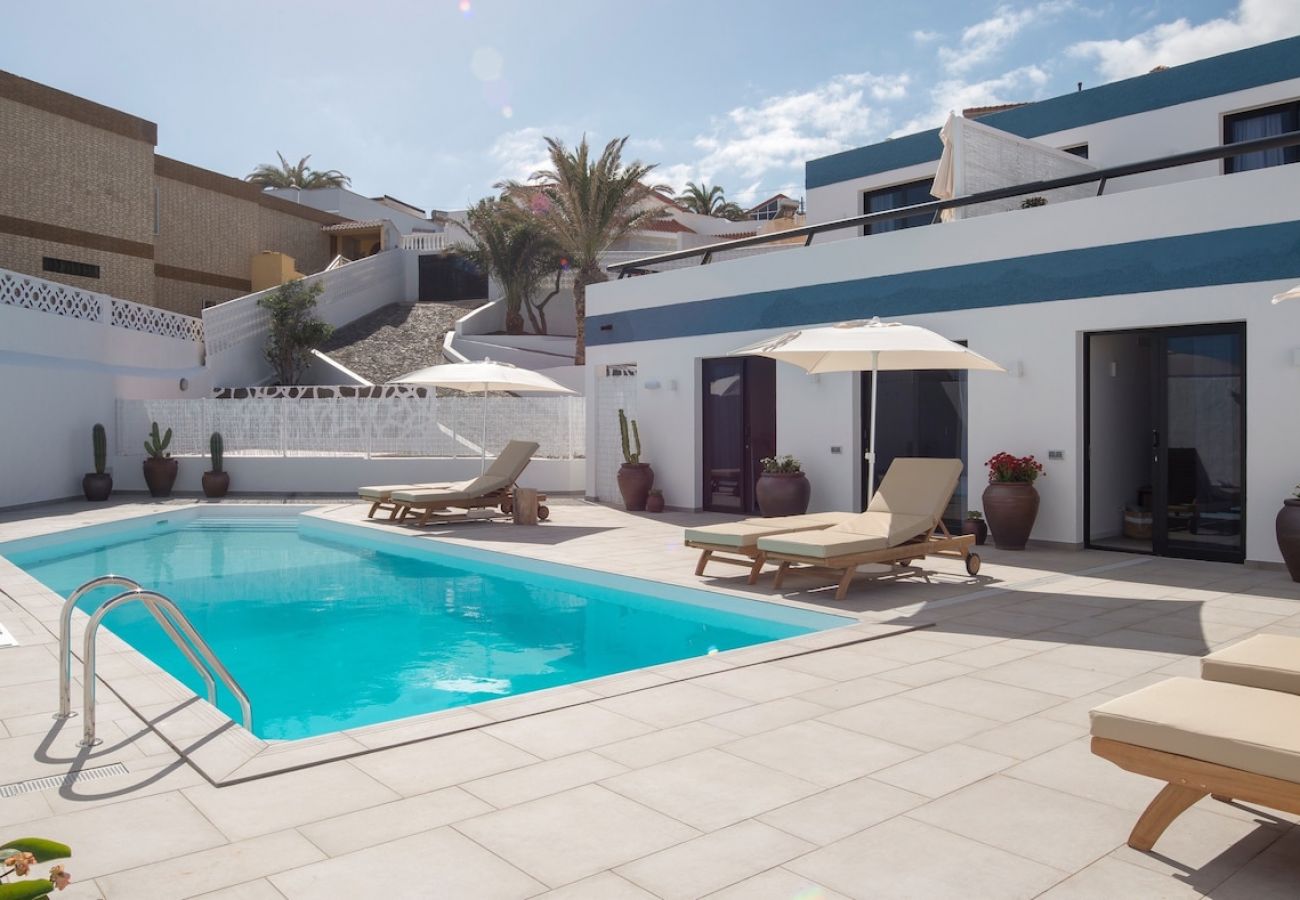 Studio in Telde - Casa Edem II with private terrace and sea view