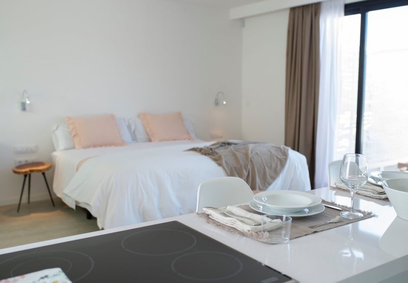 Studio in Telde - Casa Edem II with private terrace and sea view