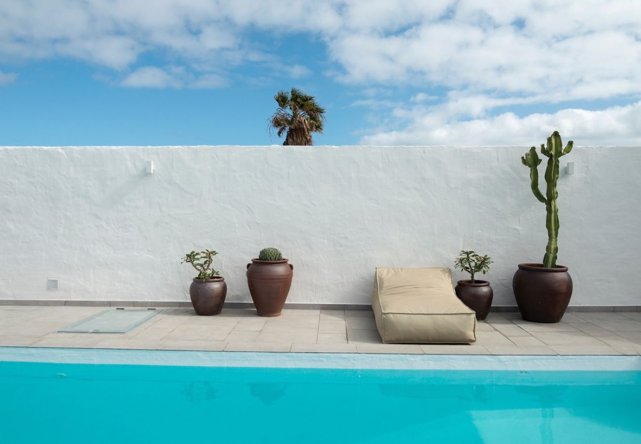 Studio in Telde - Casa Edem II with private terrace and sea view