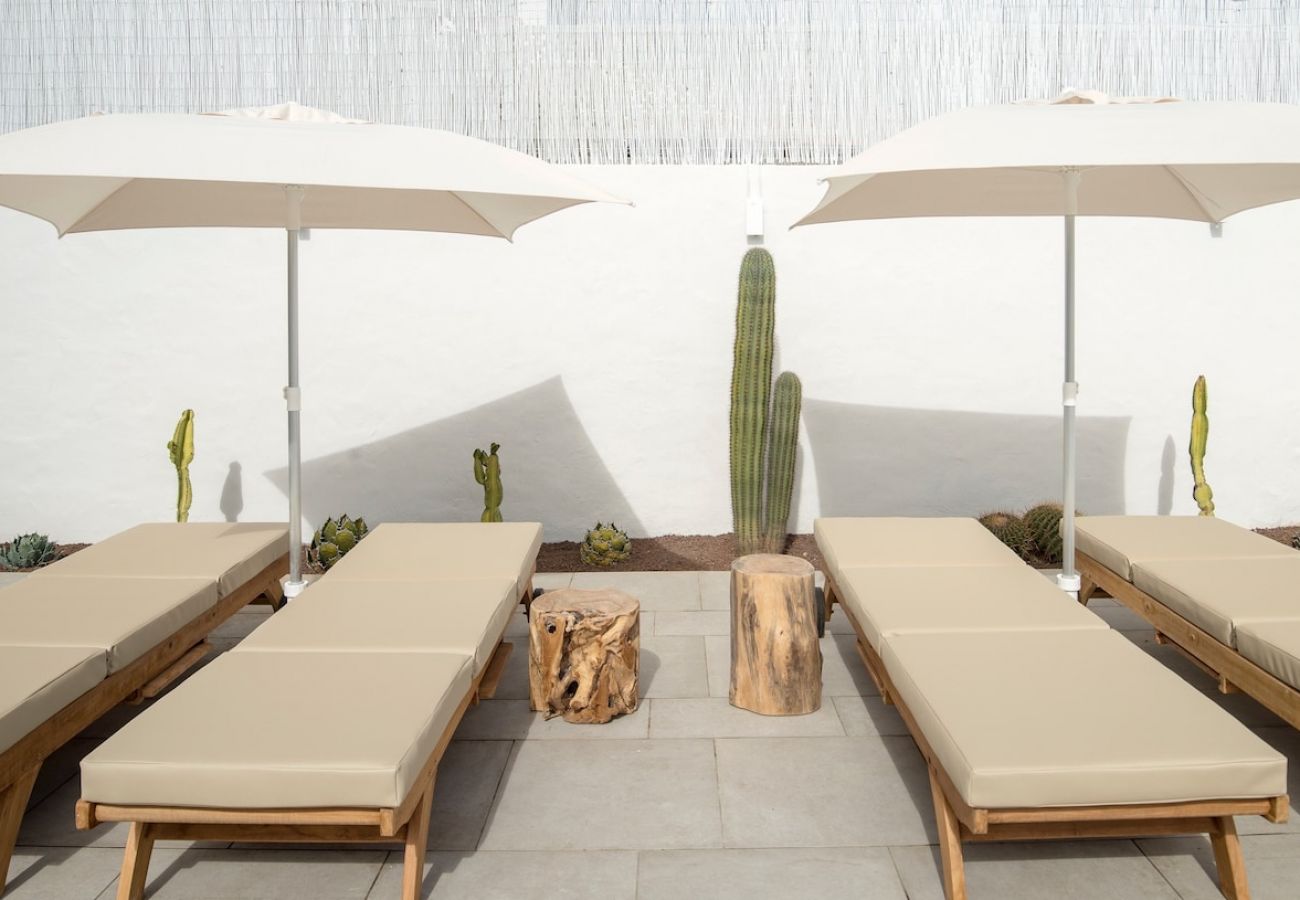 Studio in Telde - Casa Edem II with private terrace and sea view