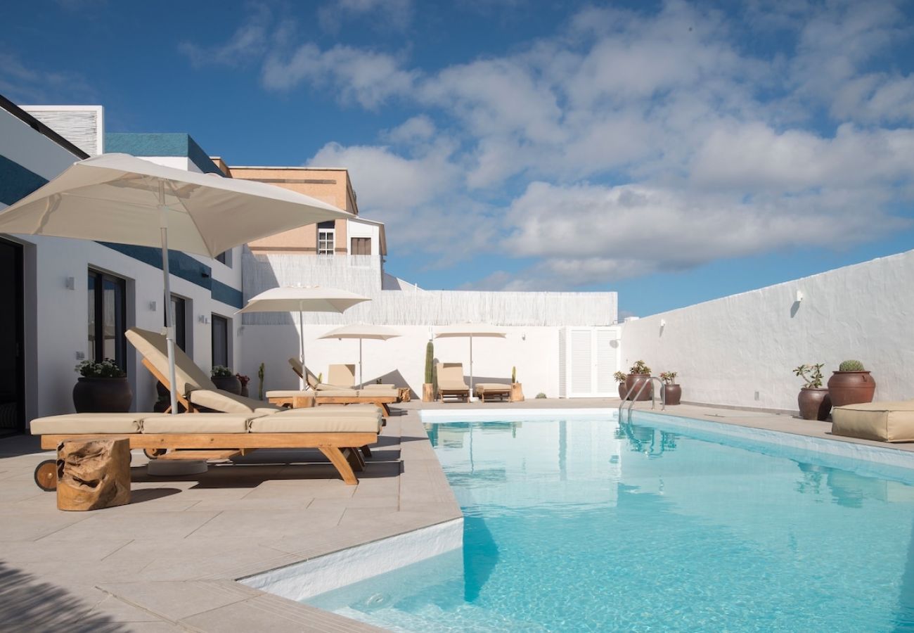 Studio in Telde - Casa Edem II with private terrace and sea view