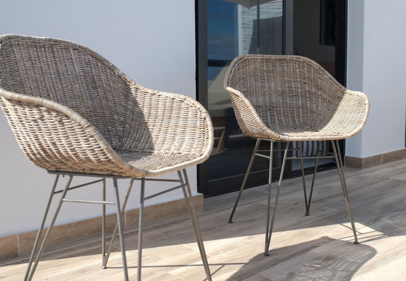 Studio in Telde - Casa Edem II with private terrace and sea view