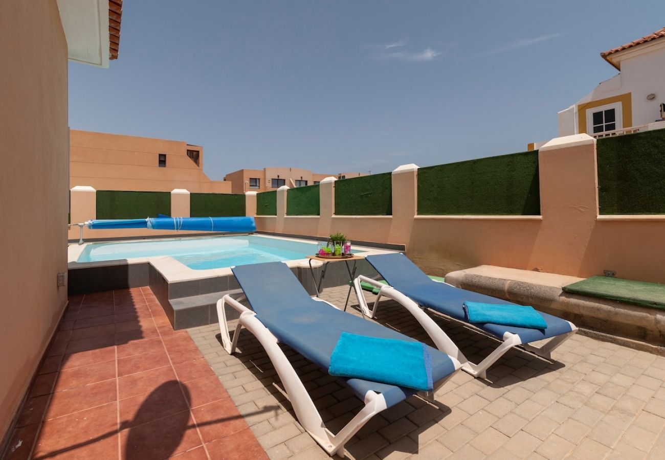 Bungalow in Antigua - Fuerteventura - Lightbooking Esmeralda private pool Caleta de Fuste 