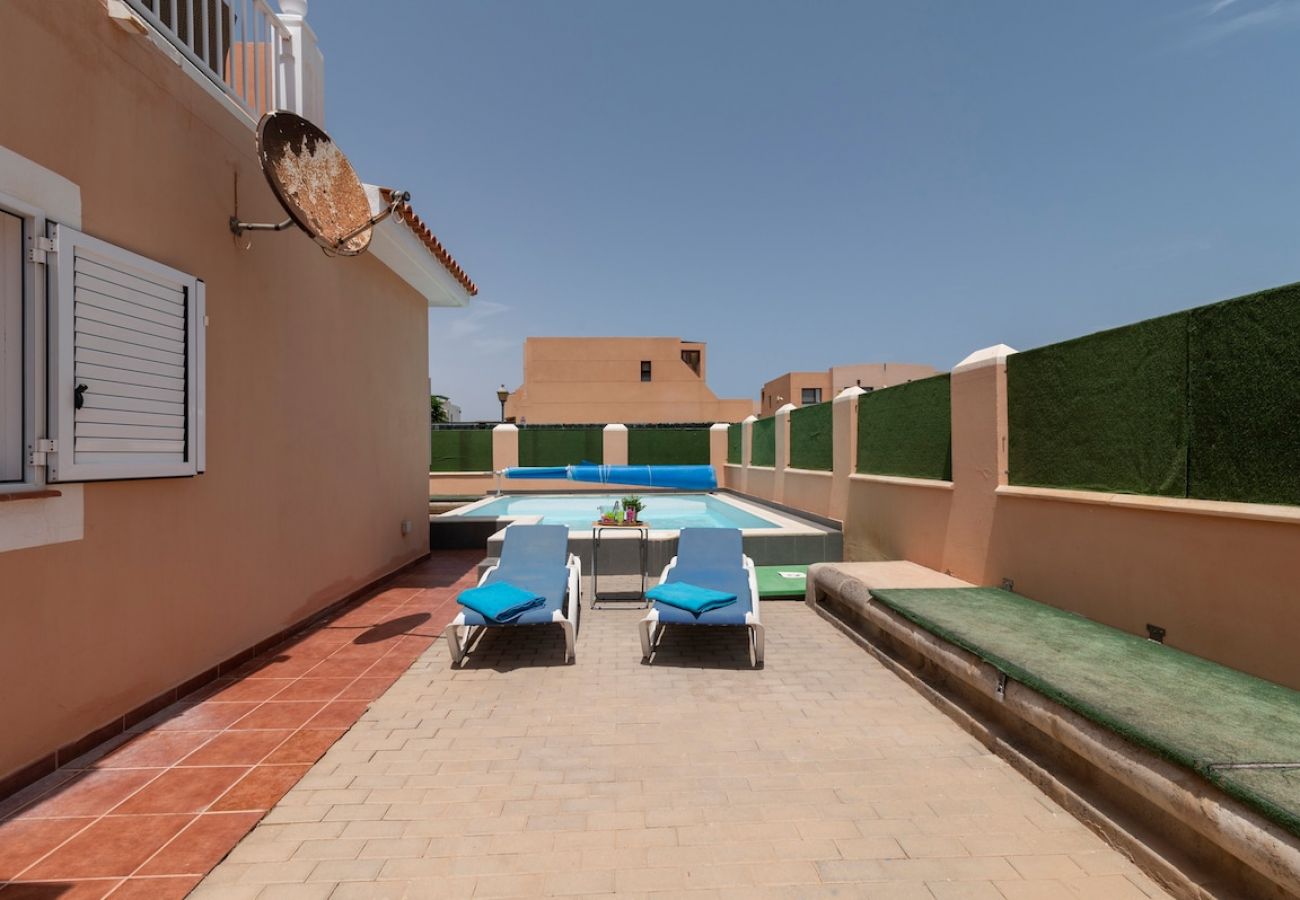 Bungalow in Antigua - Fuerteventura - Lightbooking Esmeralda private pool Caleta de Fuste 