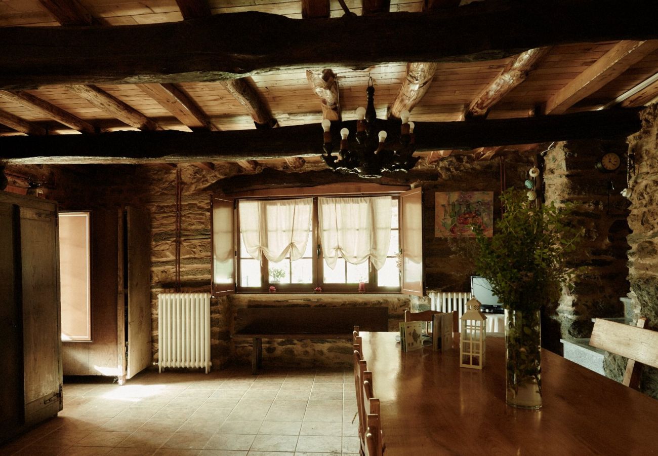 Cottage in Sober - Rural house with barbecue in Doade, Galicia, YourHouse Casa Ruperto