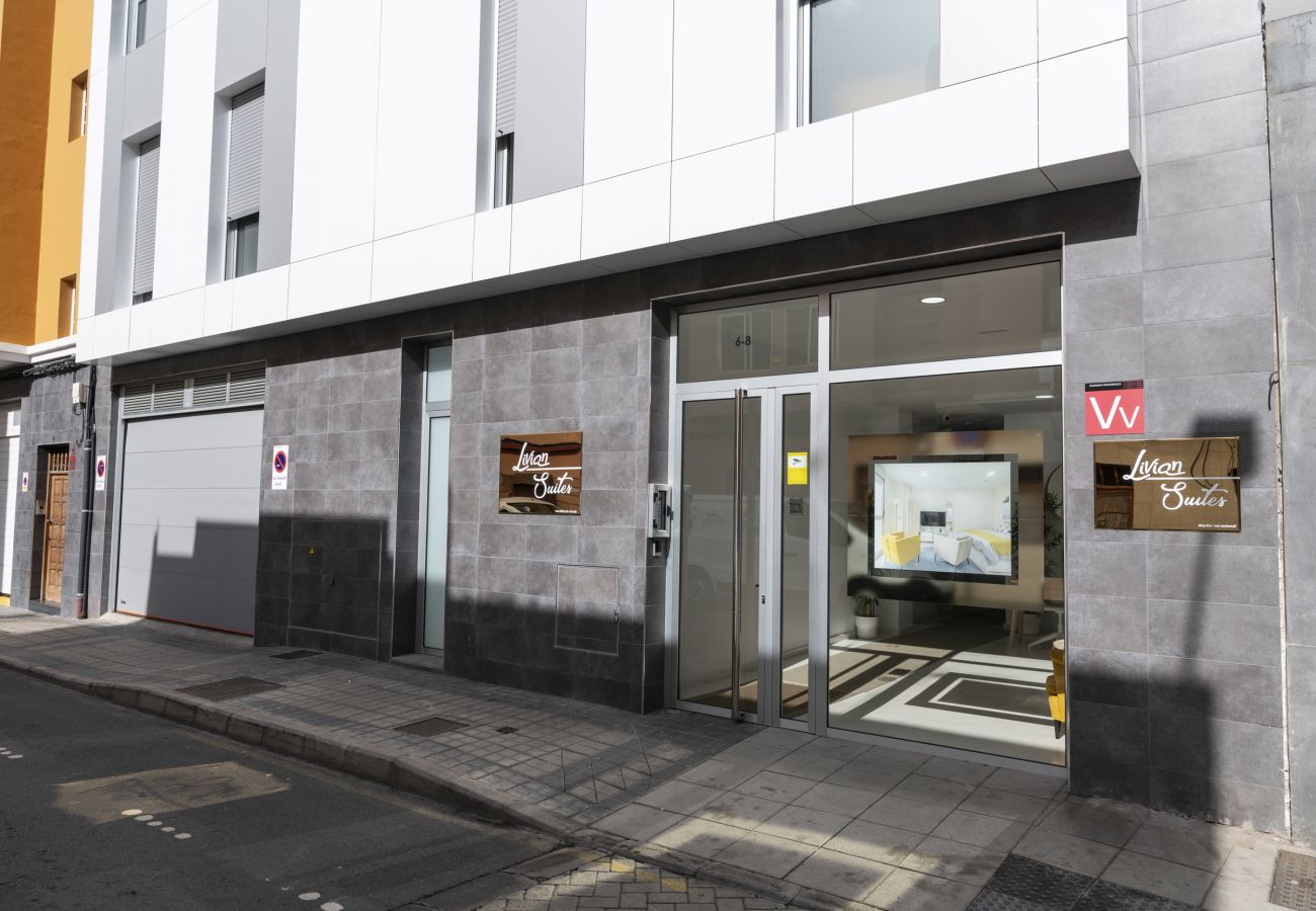 Livian Suites entrance, Las Palmas de Gran Canaria, Canteras beach