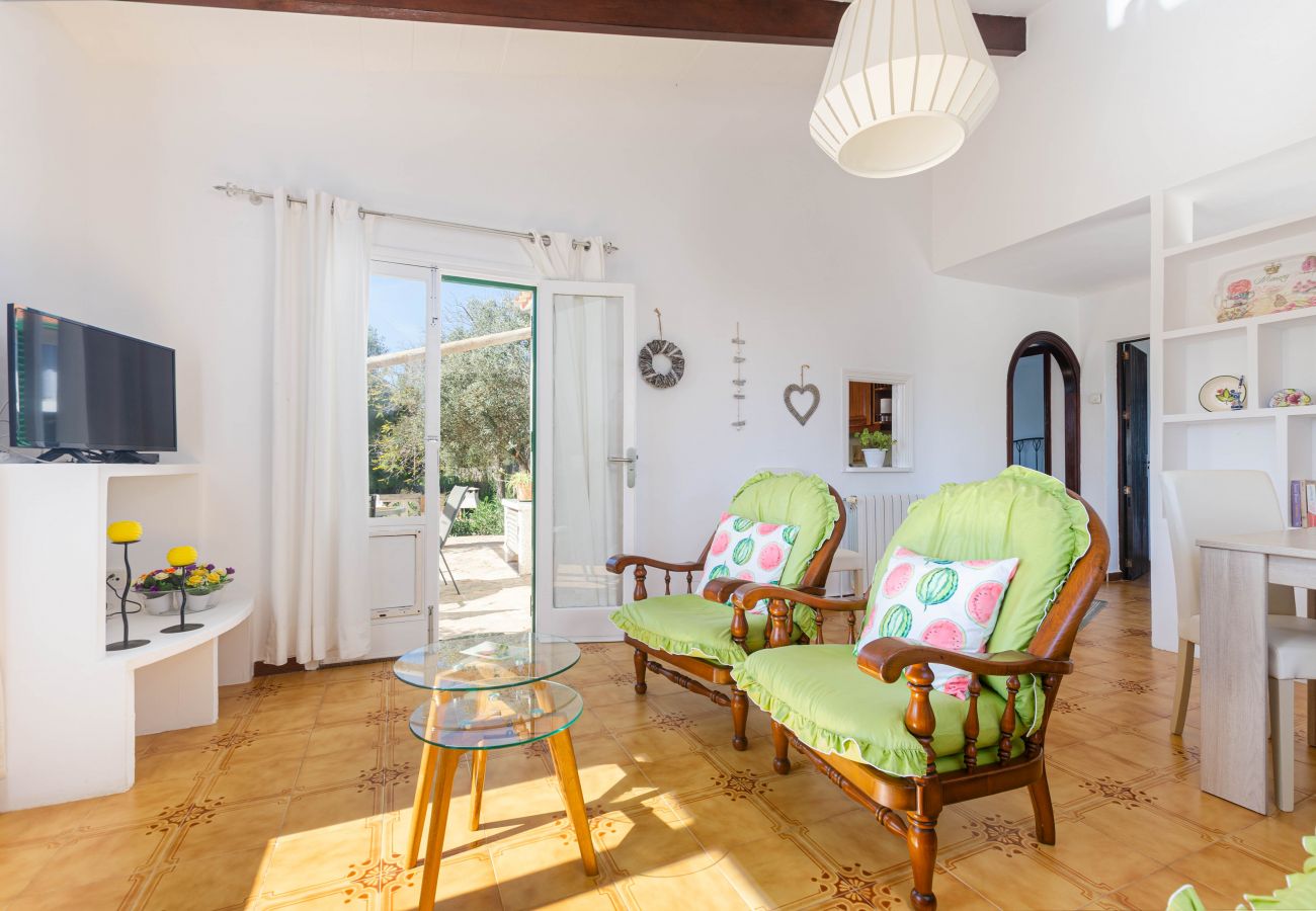 Villa in S'Horta - YourHouse Sa Caseta de Santanyi, quiet house with terrace and garden