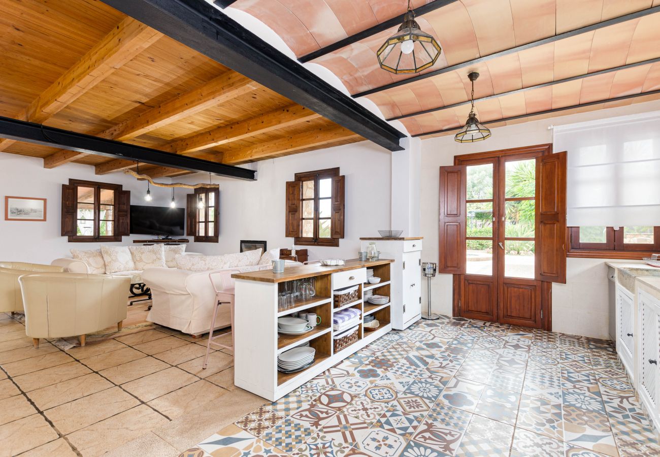 Villa in LLucmajor - Quiet pool villa with chill out area, barbecue near Llucmajor, YourHouse Can Rosillo