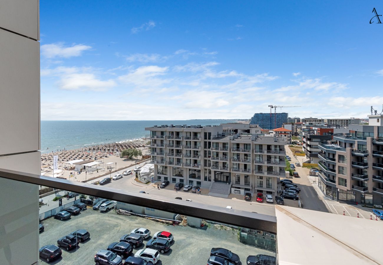 Studio in Mamaia Nord - Studio with Sea View & Pool Acces 