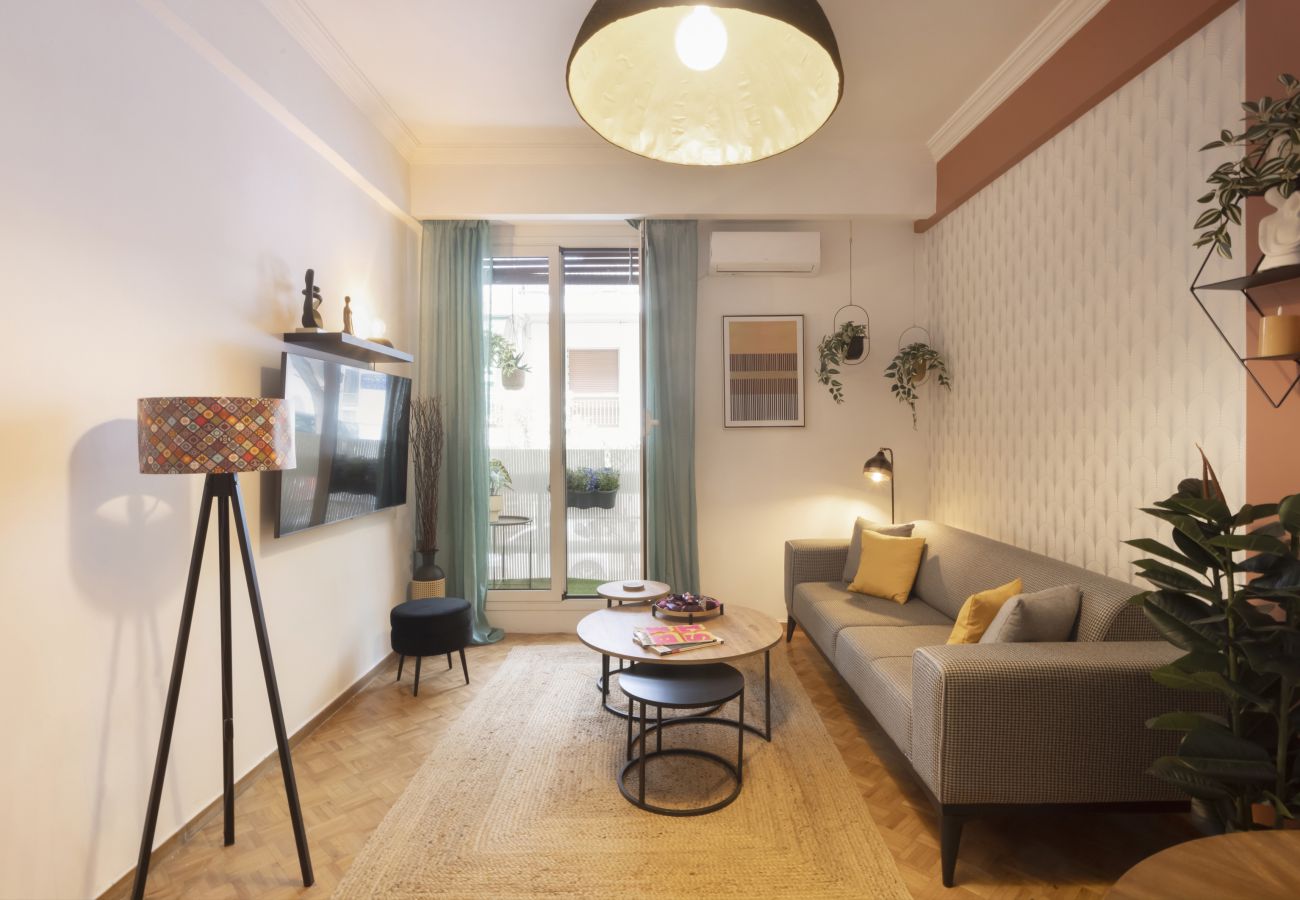 Apartment in Athens - Homey one bedroom in hip Pagrati