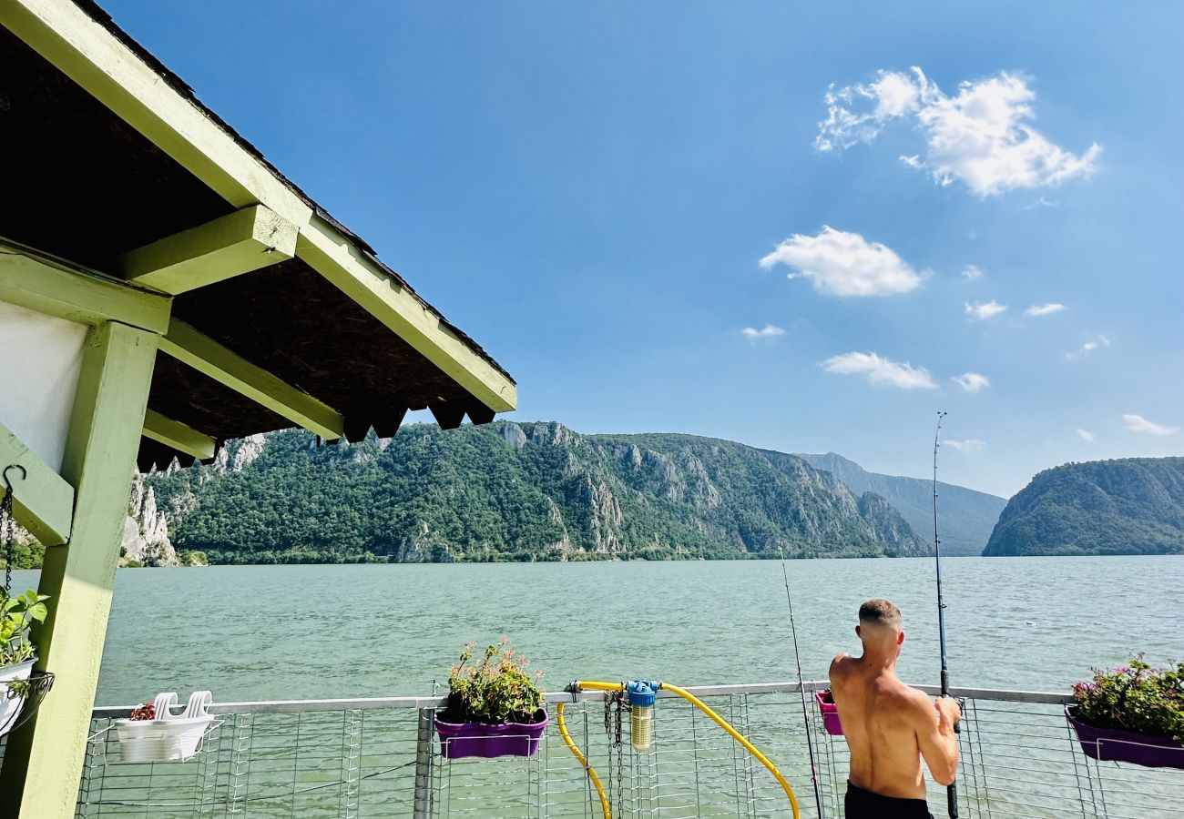 Villa in Dubova - Vila Victor view of the Cazanele Dunarii