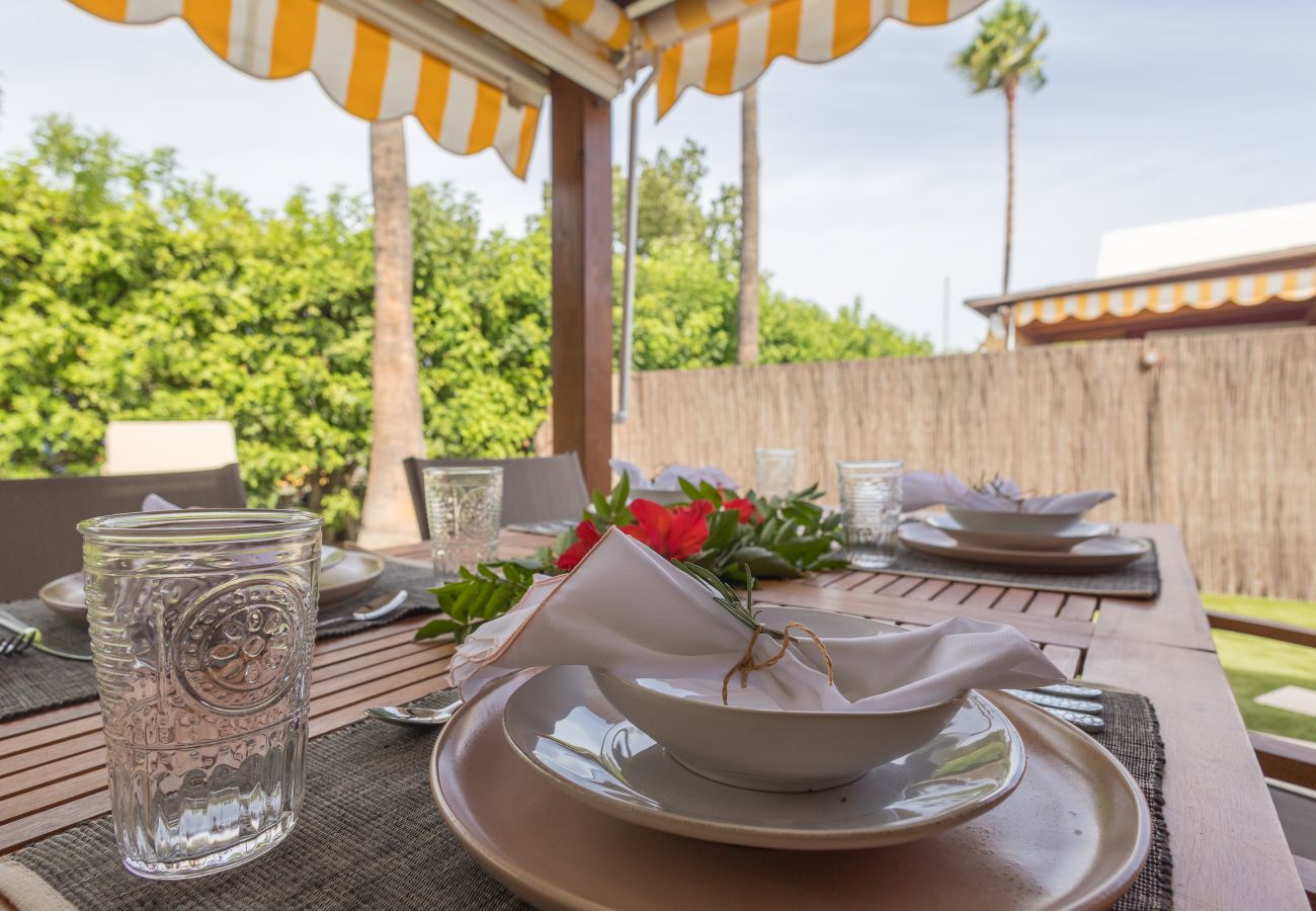 Bungalow in San Bartolomé de Tirajana - Lightbooking Los Tunos Maspalomas private terrace