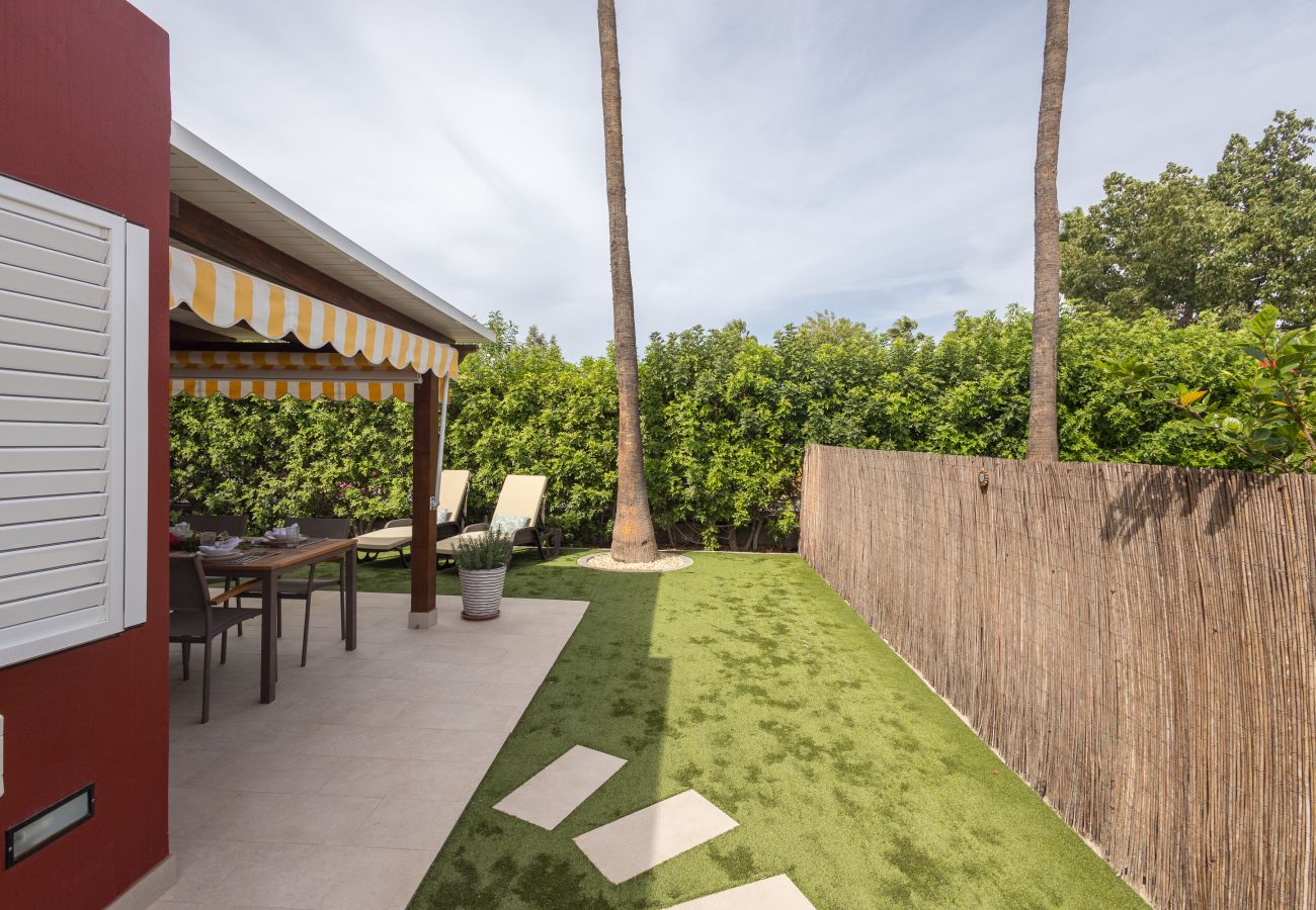 Bungalow in San Bartolomé de Tirajana - Lightbooking Los Tunos Maspalomas private terrace