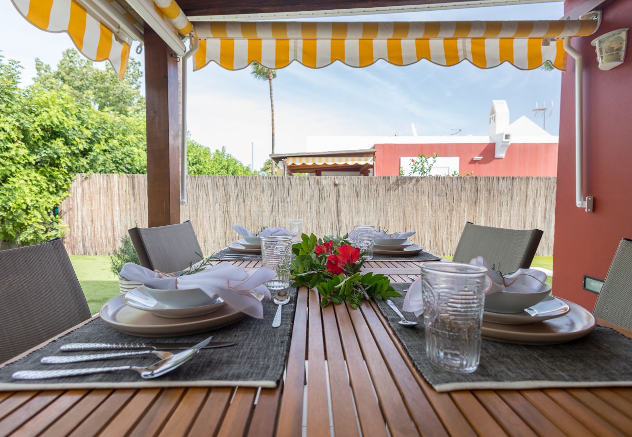 Bungalow in San Bartolomé de Tirajana - Lightbooking Los Tunos Maspalomas private terrace