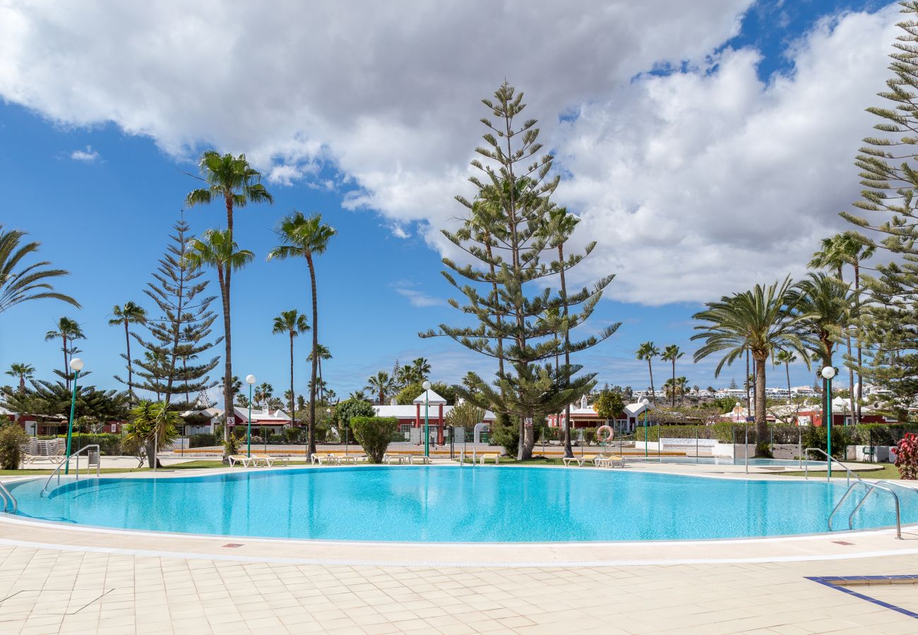 Bungalow in San Bartolomé de Tirajana - Lightbooking Los Tunos Maspalomas private terrace