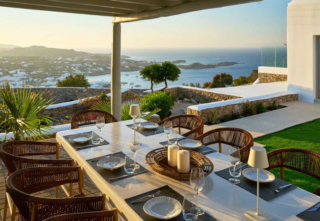 Villa in Mykonos - Luxspace Mykonian Retreat: Vista Bliss