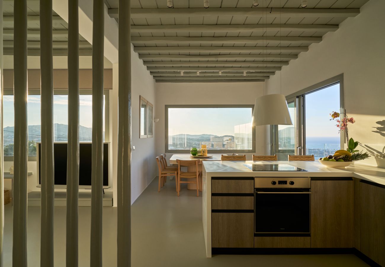 Villa in Mykonos - Luxspace Mykonian Retreat: Vista Bliss