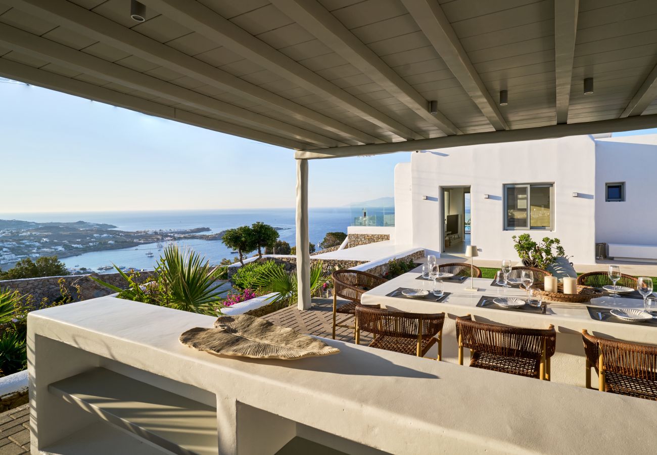 Villa in Mykonos - Luxspace Mykonian Retreat: Vista Bliss